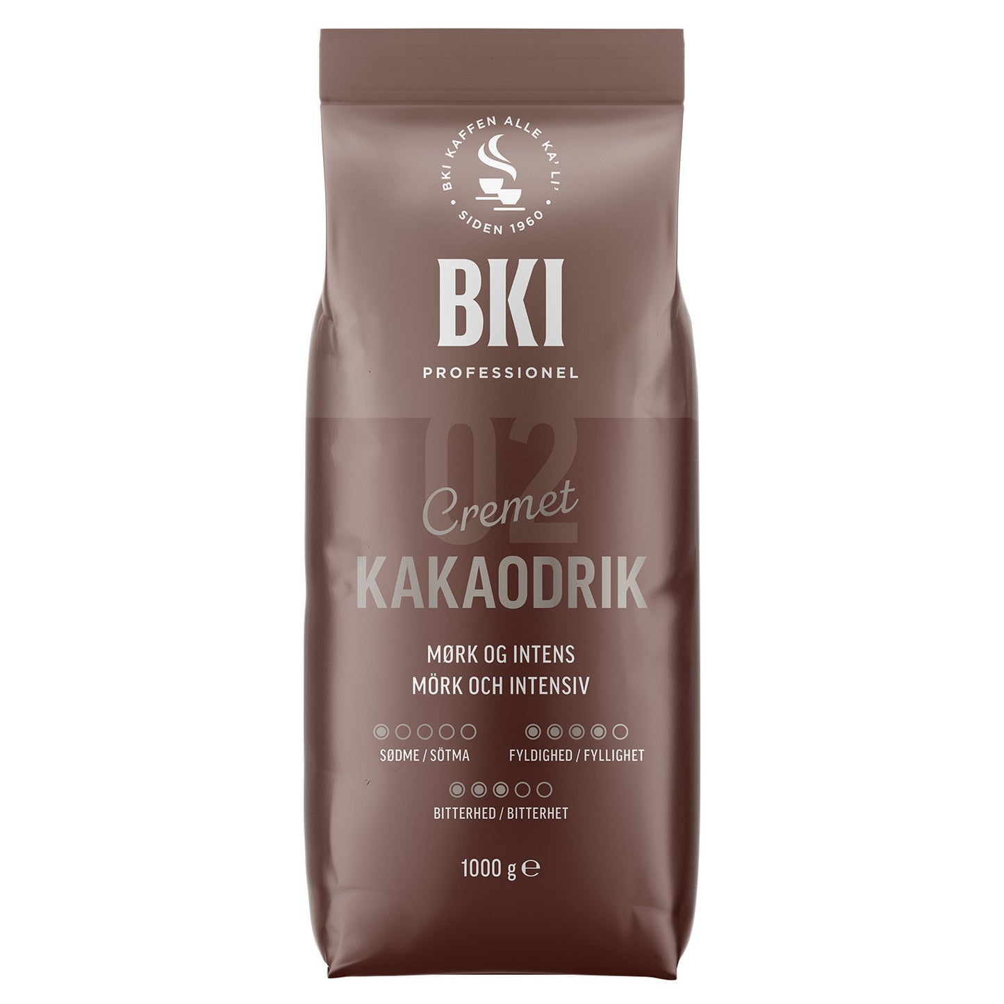 BKI Kakaopulver 17% ☕ – Cremet kakao til kontoret 1 kg