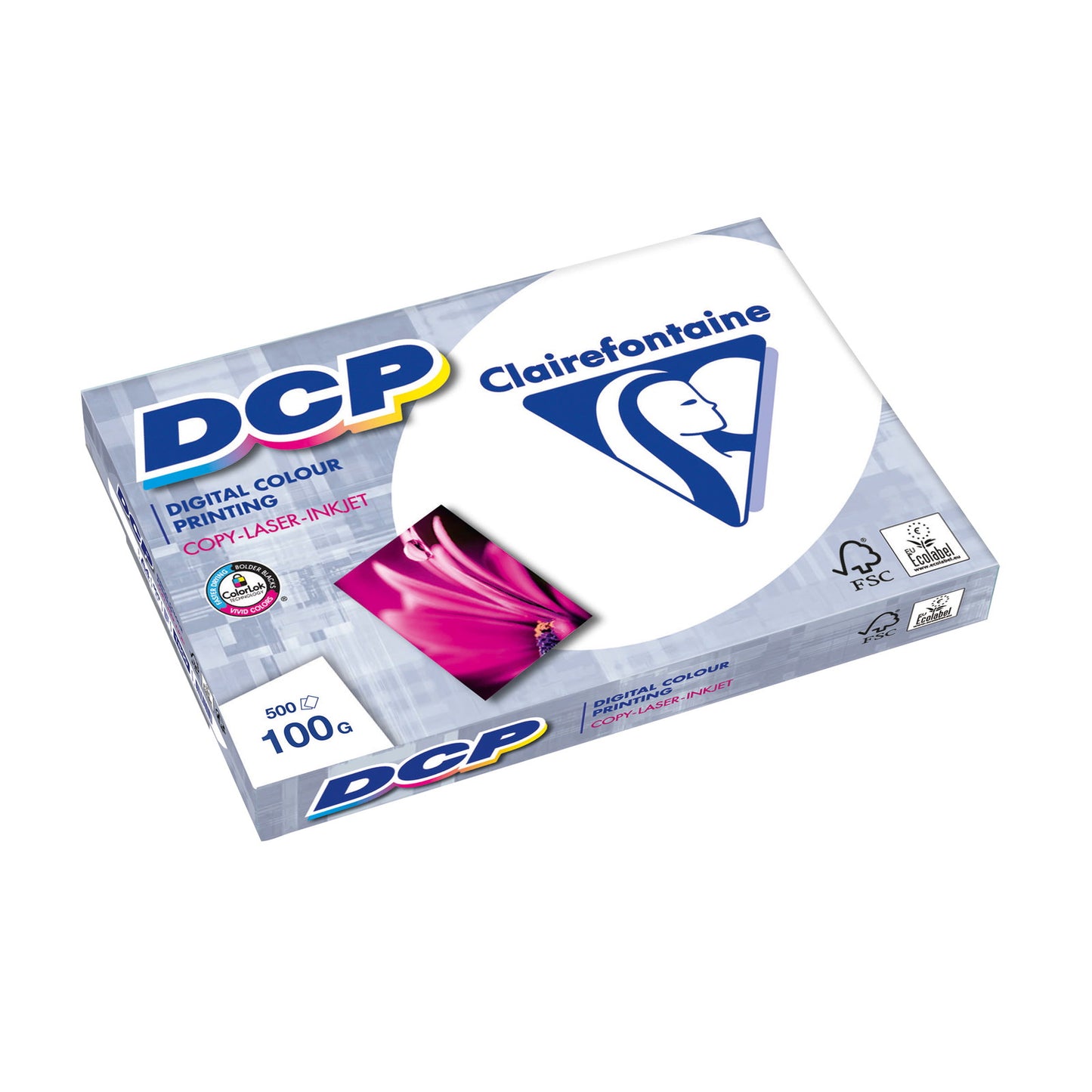 DCP Clairfontaine A3 kopipapir 100g hvid 500ark