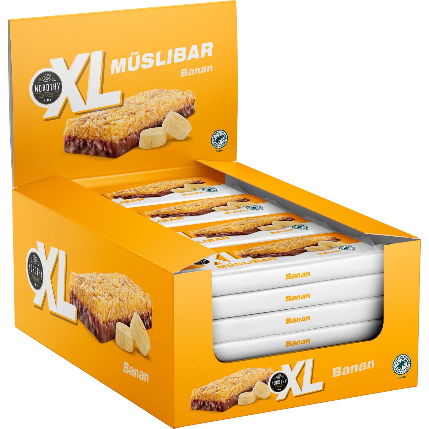 Nordthy XL müslibars banan 24stk