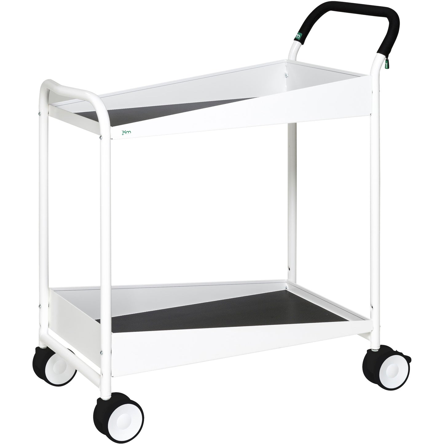 Kongamek rullebord 866x455x980mm hvid 150kg