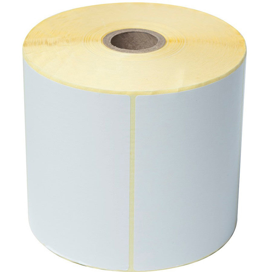 Brother dæklabel etiketter 73,2x100mm Ø25mm hvid