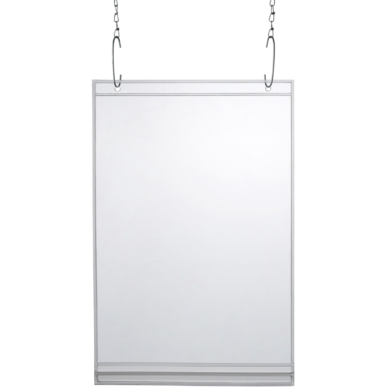 Vandafvisende plakatlomme A3 transparent