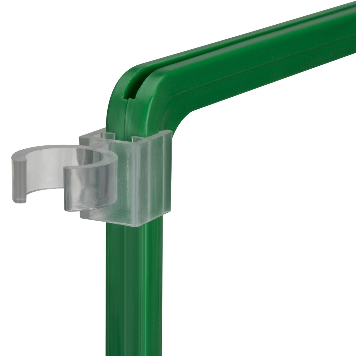 Rørklemme t/skilte A3-A6 Ø10mm transparent