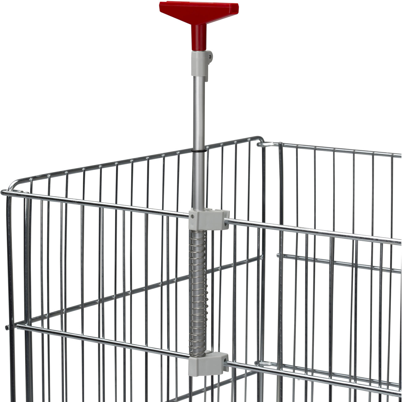 Skilteholder A3-A6 320-620mm rød