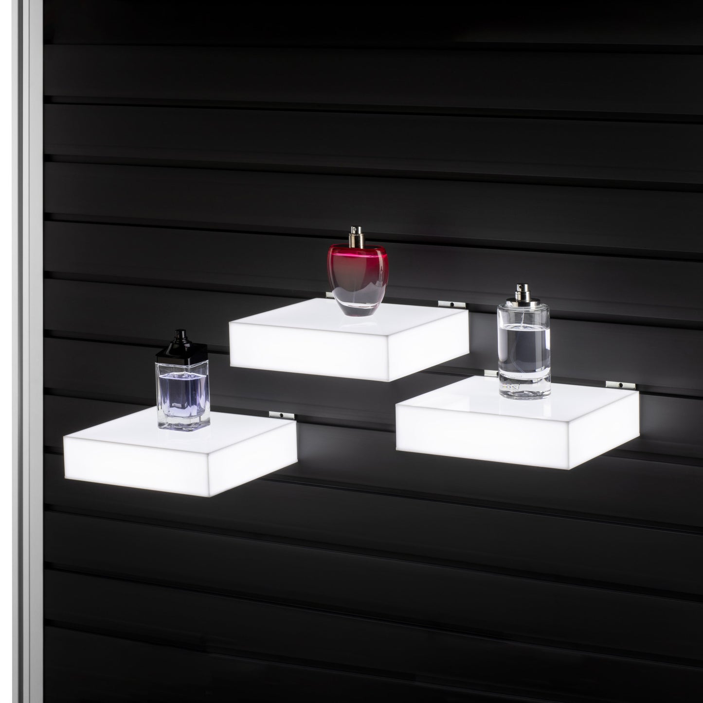 Highlight LED varedisplay m/3 udlæggere 6500K 42W opal