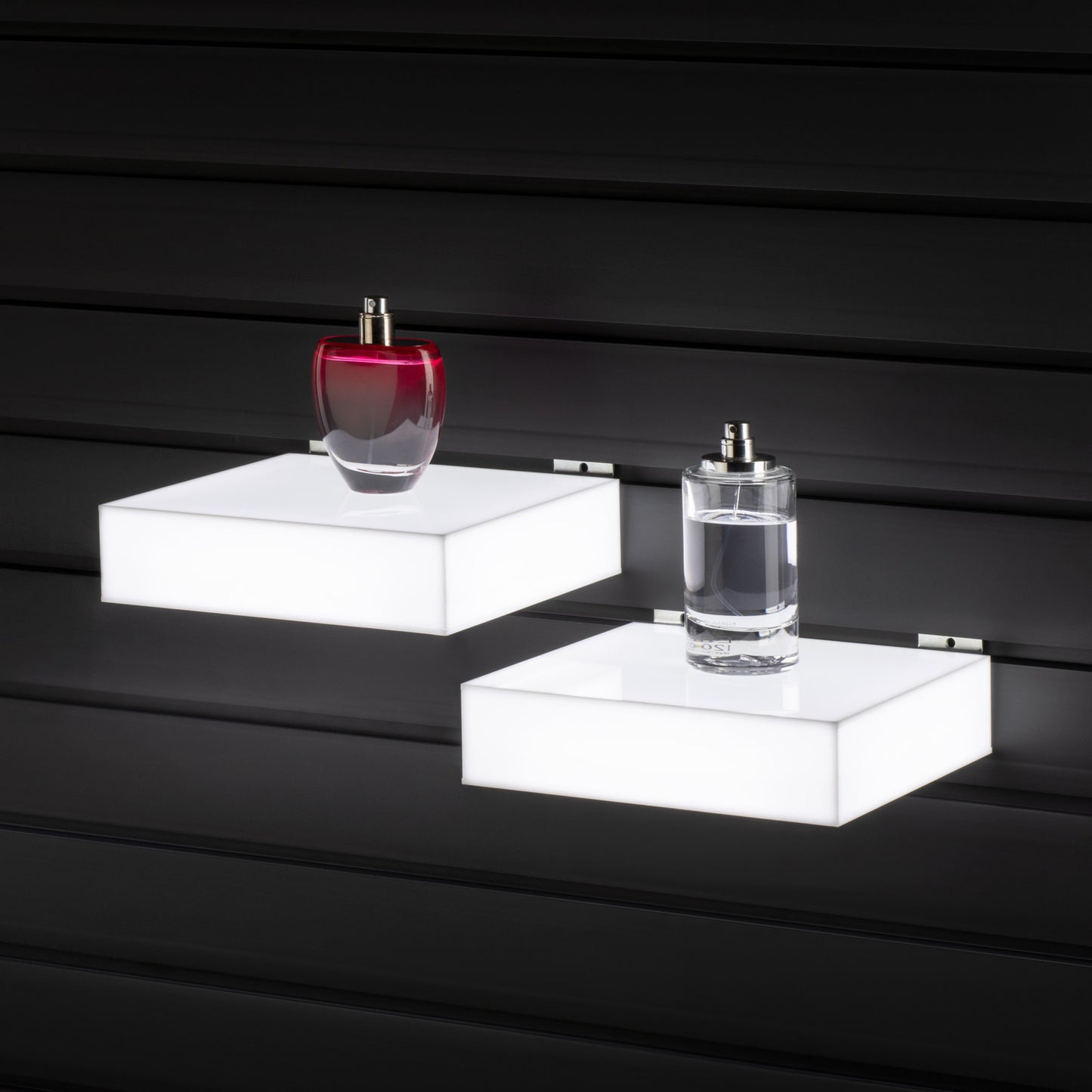 Highlight LED varedisplay m/2 udlæggere 6500K 28W opal