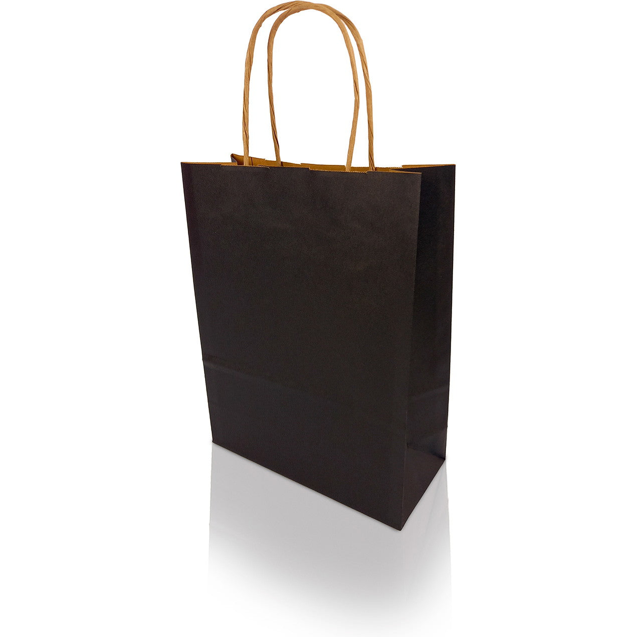 Bærepose Medium papir 90g 220x100x330mm sort