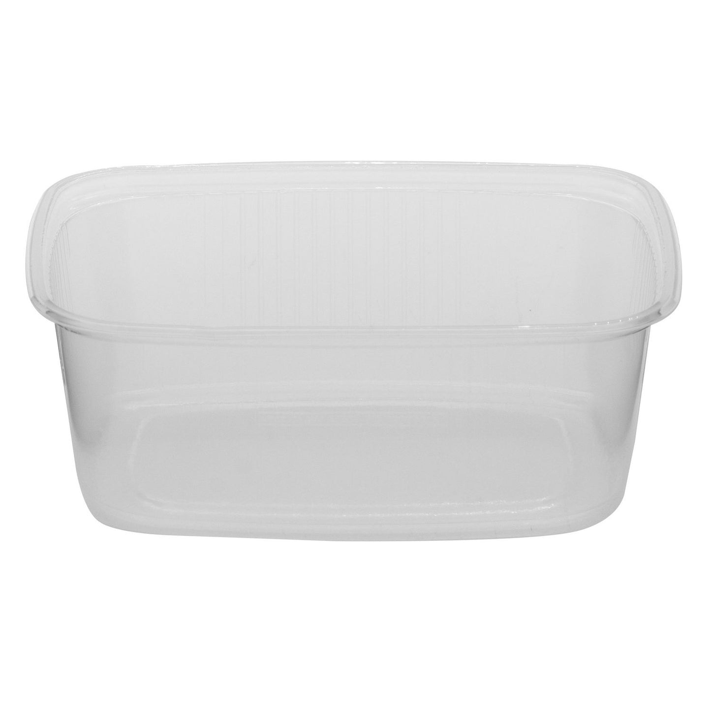Salatbæger 200 ml 108x81x43 mm Rektangulær PP Klar,10 pk x 100 stk/krt