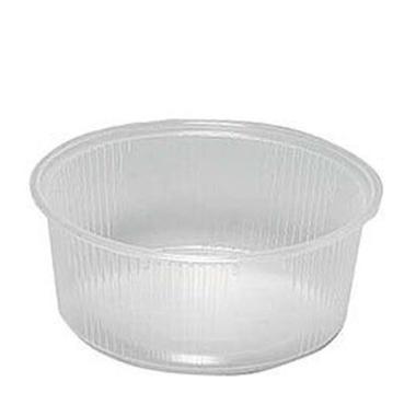 Salatbæger 200 ml – Rundt plastbæger, 100 stk/pk