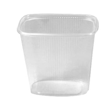 Salatbæger 500 ml 108x81x102 mm Rektangulær PP Klar,10 pk x 100 stk/krt