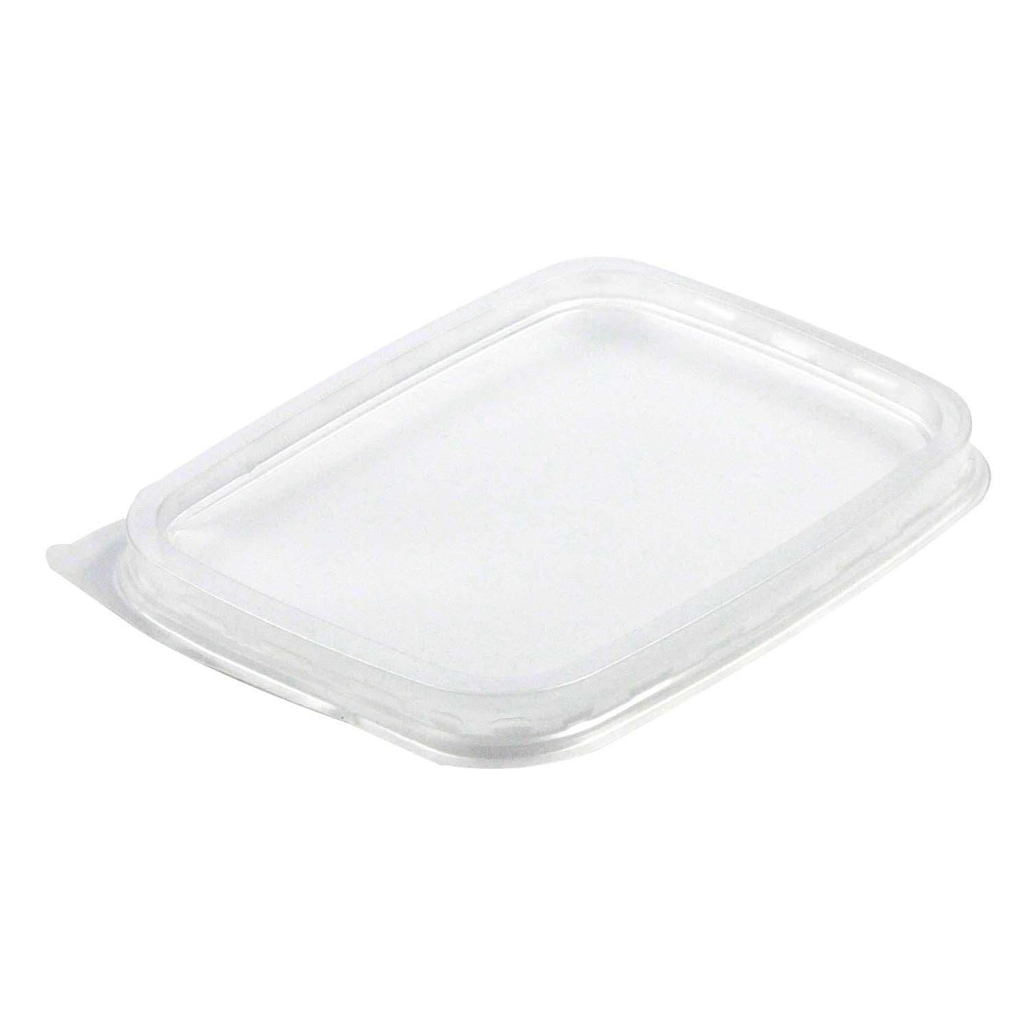 Plastlåg 108x82 mm PP Klar til Salatbæger 108x82 mm,20 ps x 50 stk/krt