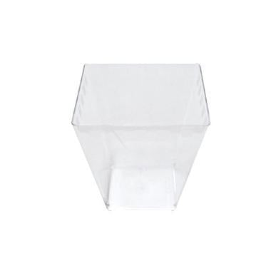 Dessertbæger 210 ml 72x72x72 mm klar,500 stk/krt