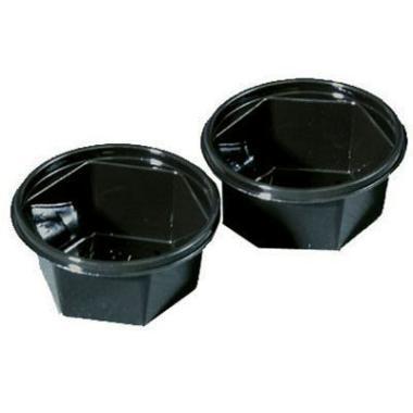 Dressingbæger Catersource 50ml Ø68xH31mm APET sort,96 stk/pk