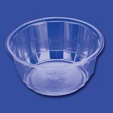 Plastskål Bowl Diamond 1428 ml Ø188x87 mm RPET Klar,300 stk/krt