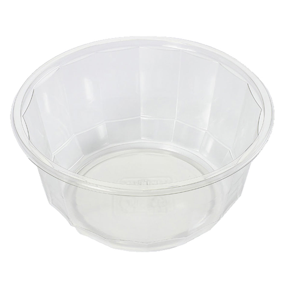 Plastskål Bowl Diamond 1428 ml Ø188x87 mm RPET Klar,300 stk/krt