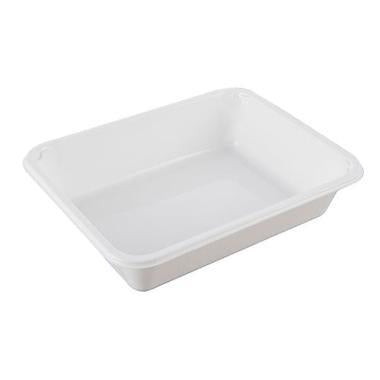 Bakke 1-rum 2227-1D 1410 ml 227x178x50 mm CPET Hvid,360 stk/krt