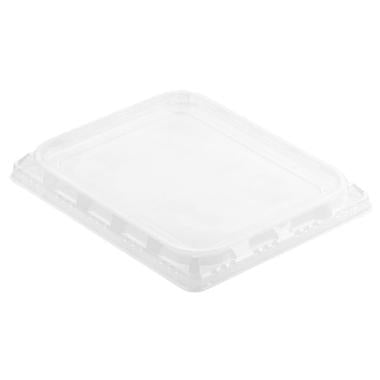Låg 1/2 GN 325x266x30 mm APET Klar,60 stk/krt