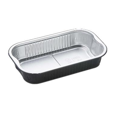 Alubakke Ready2Cook 964 ml 234x138x43 mm sort,160 stk/ps