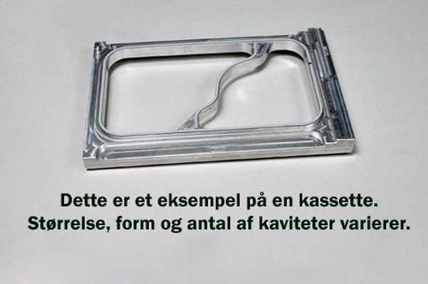 Kassette til 2326-1 rum 1 kav til 38634 TP16,1 stk/krt