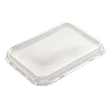 Låg Klar PET 194x144x17 mm M2187 til plastbakke serien 2187 str 187x137 mm,424 stk/krt