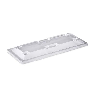 Plastlåg Gourmet Express 254x125x20 mm APET Klar,464 stk/krt