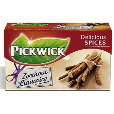 Te Sort Pickwick Lovely Liquorice 20 breve Rainforest Alliance Lakridsrod,20 stk/pk