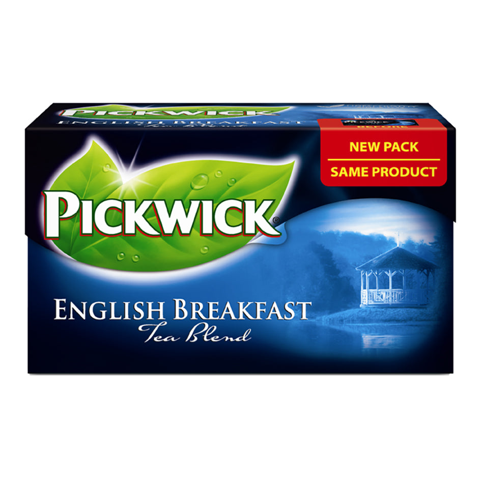Te Sort Pickwick English Breakfast 20 breve,20 stk/pk