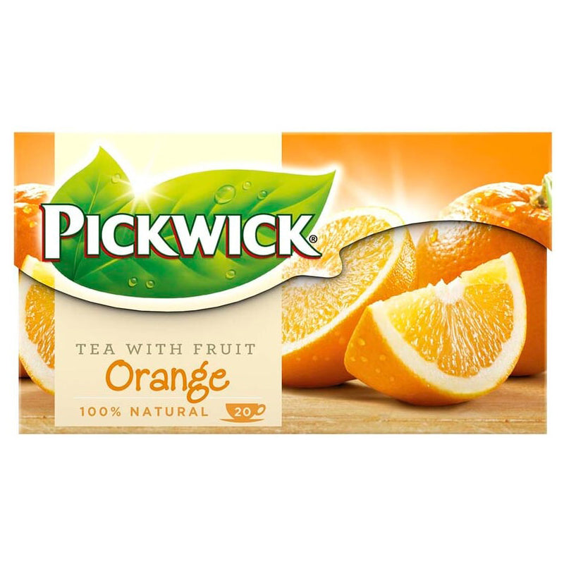 Te Sort Pickwick Orange 20 breve Rainforest Alliance Appelsin,20 brv/pk