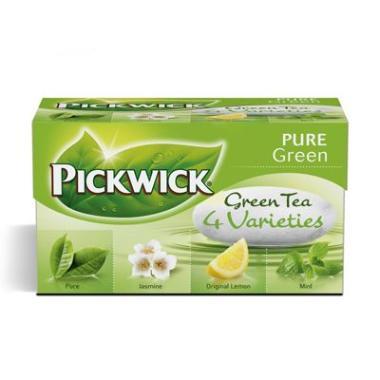 Te Pickwick Grøn Mix Pack 4 varianter 20 breve,12 pk x 20 stk/krt
