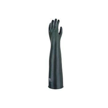 Handske Emperor 43 cm Str XL Latex Sort,1 Par
