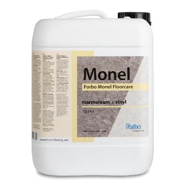 Vaskepleje Monel 818 uden Voks uden parfume til Plejekrævende gulve 10 ltr,10 kg/dnk