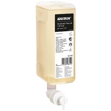 Katrin Cremesæbe Refill - Uden Farve/Parfume, 1 L til dispenser ( 6 Stk )