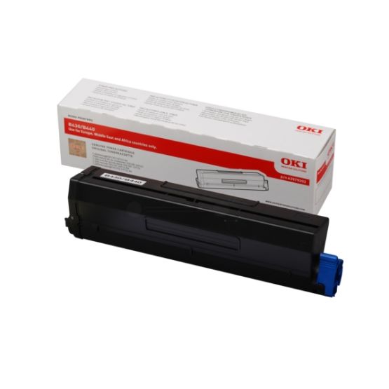 OKI 43979202 Sort Lasertoner, 7.000 sider