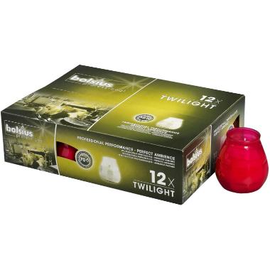 Lysbowle Twilight Brændetid 70 timer Fuchsia,stk