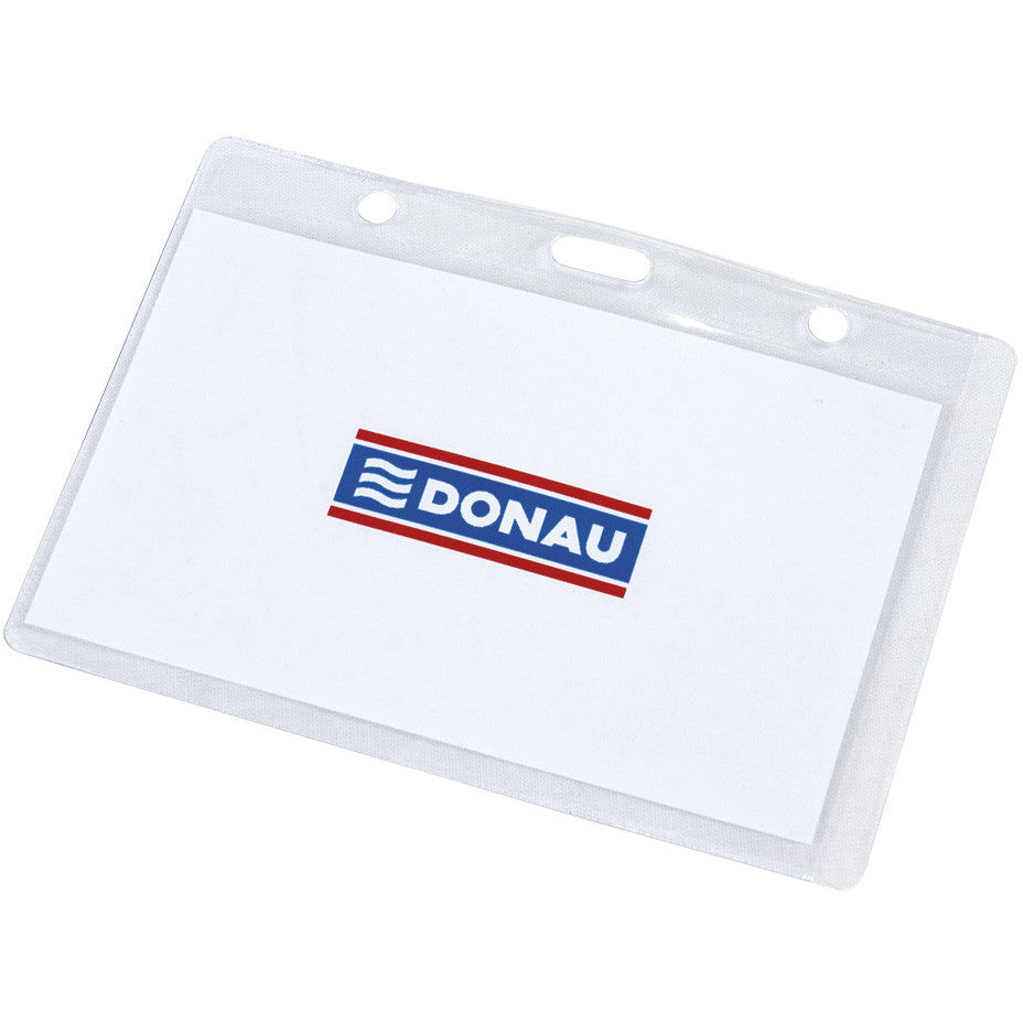 Donau navneskilt 65x105mm topåbning 50stk