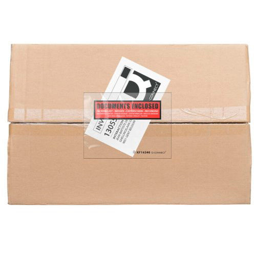 Q-connect følgeseddellommer tryk C6 111x165mm 1000stk