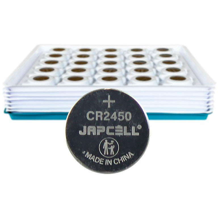 JAPCELL CR2450 knapcellebatterier 100stk