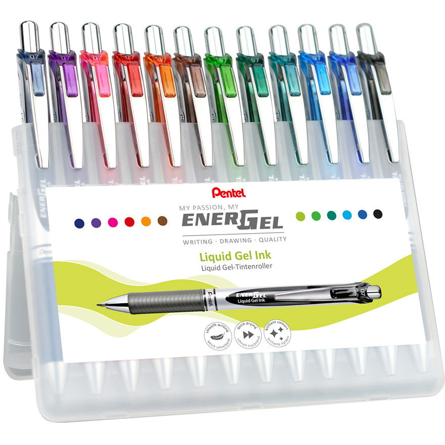 Pentel Energel BL77 gelpen 0,35mm 12stk