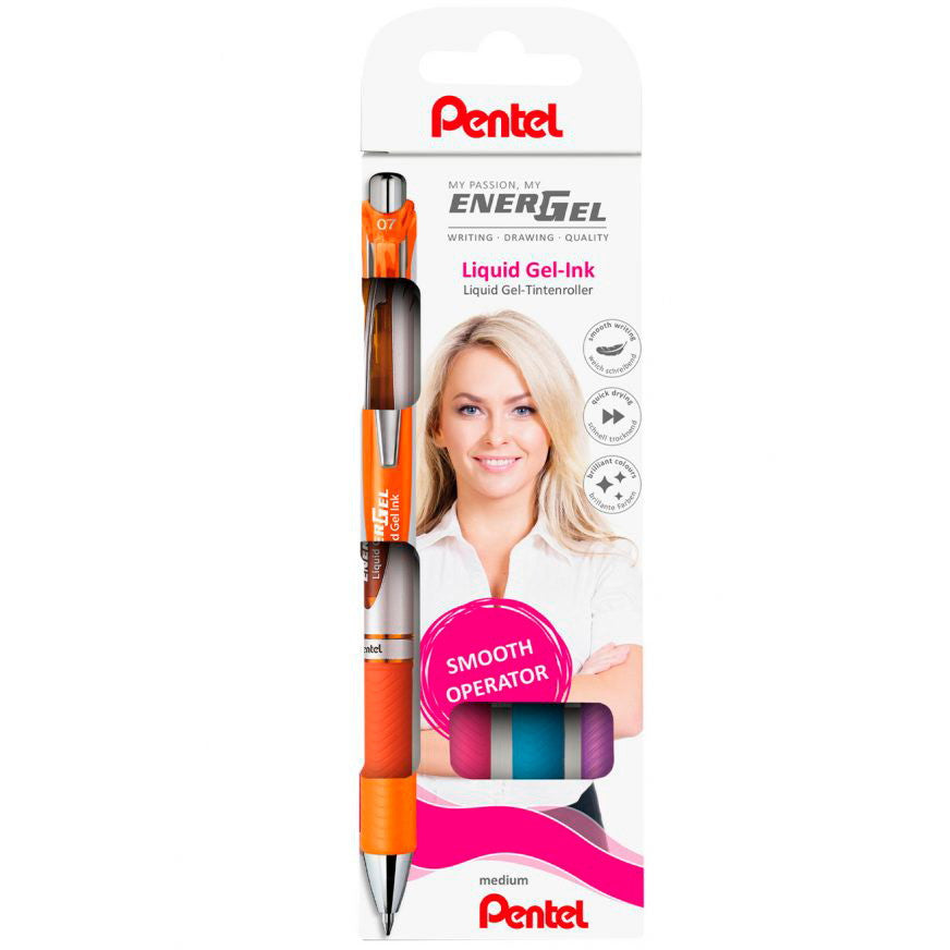 Pentel Energel BL77 gelpen 0,35mm 4stk