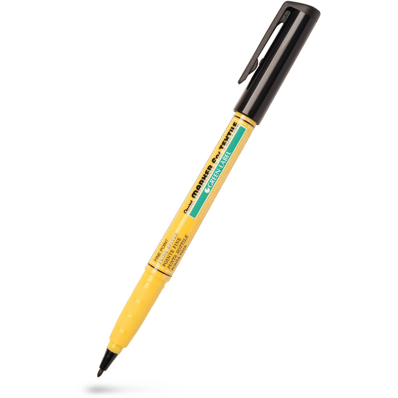 Pentel NM10 tekstilmarker 2mm sort