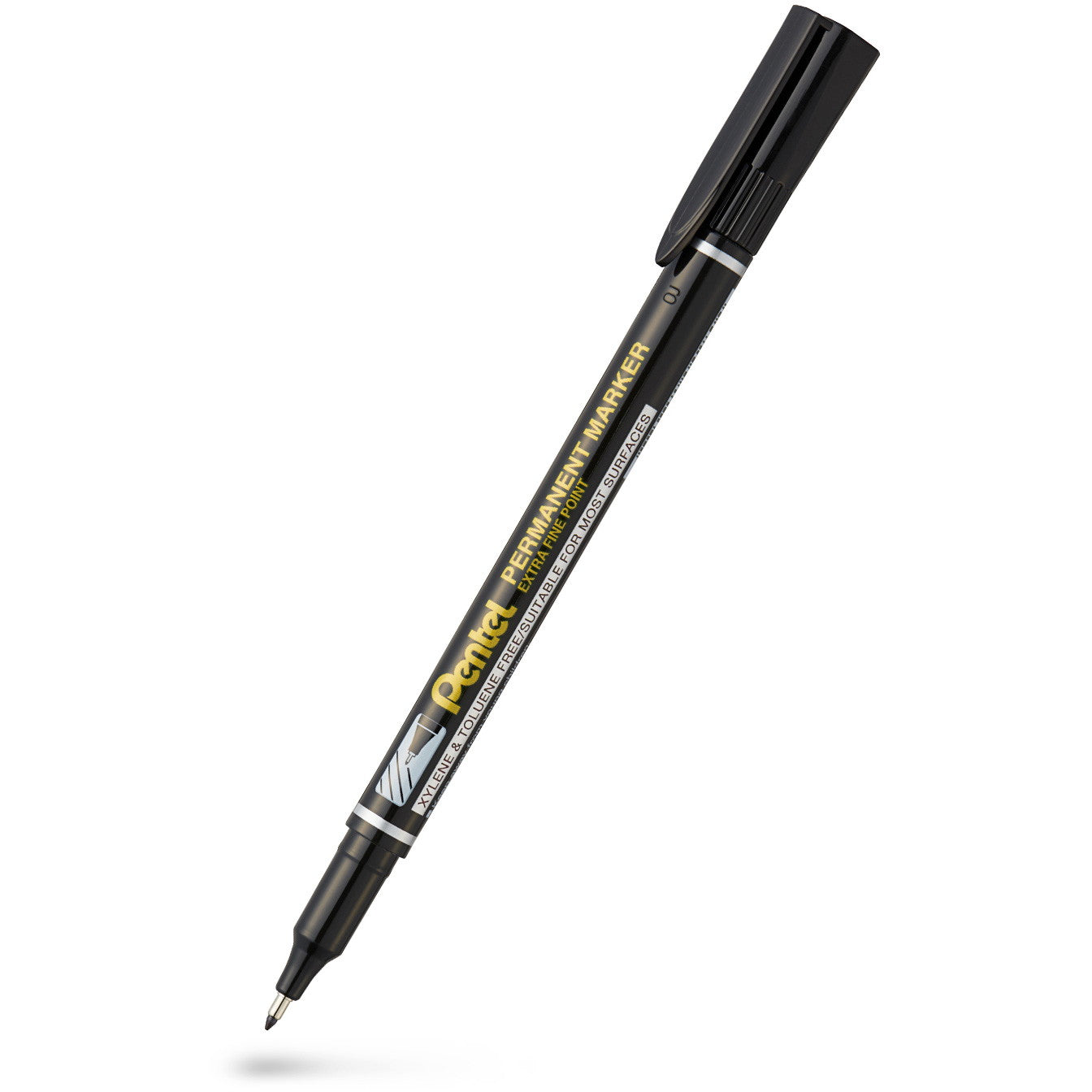 Pentel NF450 permanent marker 0,4mm sort