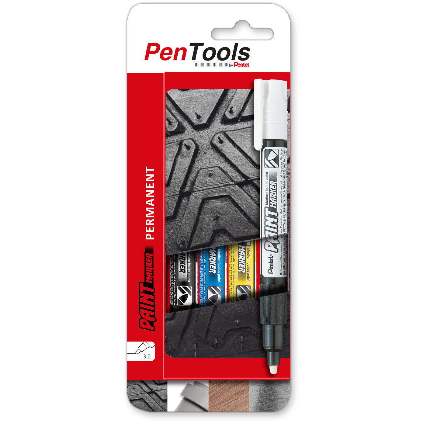 Pentel MMP20 paintmarker 3mm 4stk