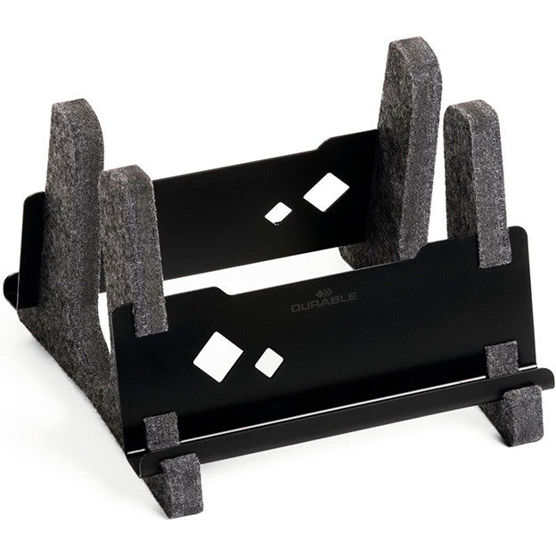 Durable Vertical laptopstander 13-17" sort