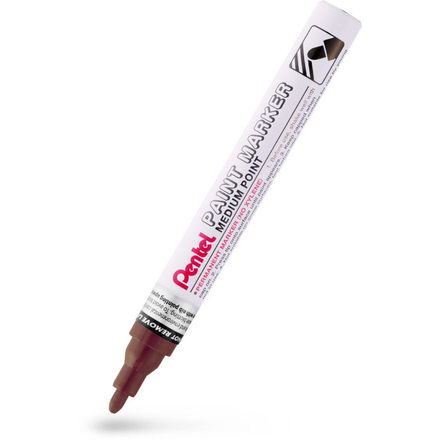Pentel MMP10 permanent paintmarker 2,3mm brun