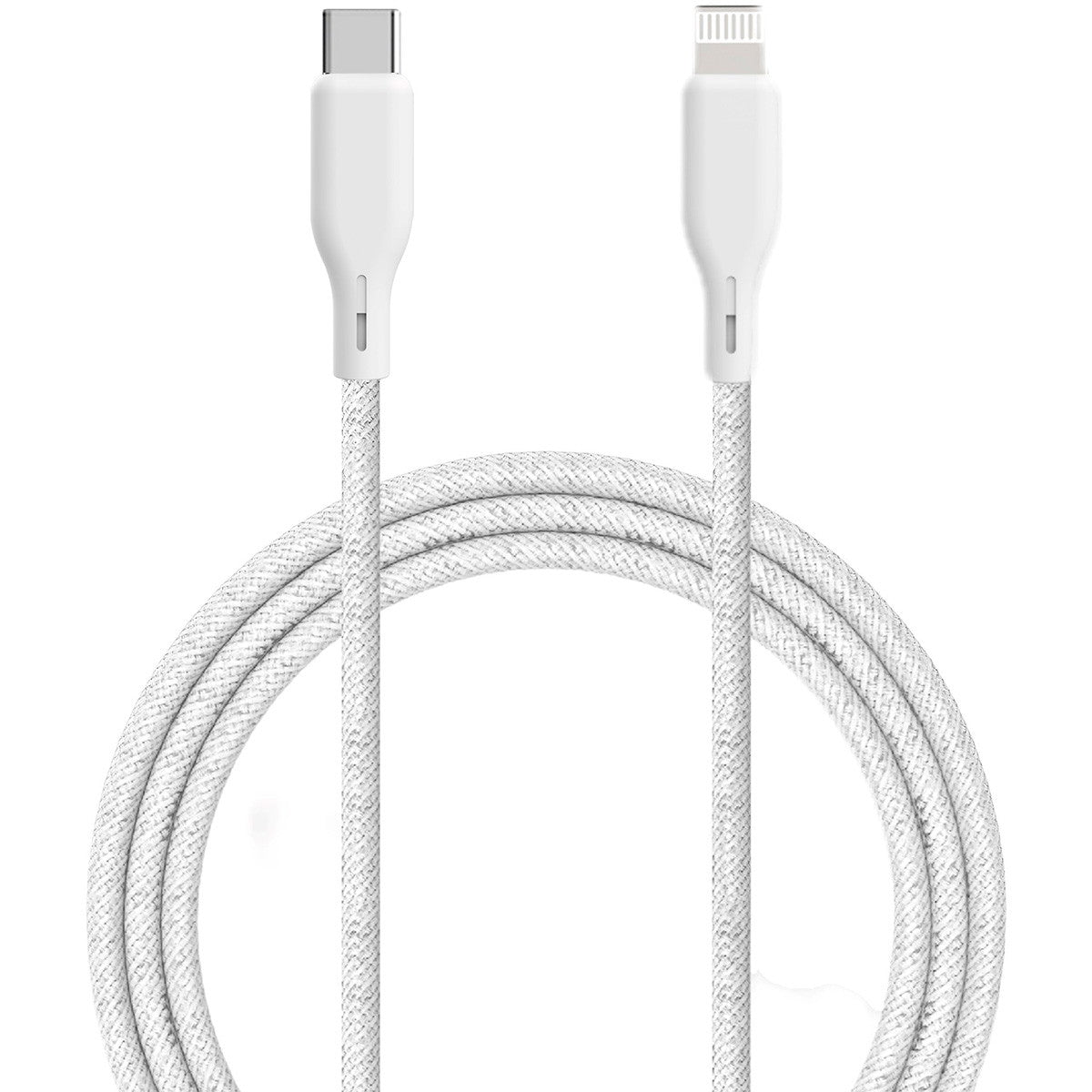 Ëssentials Lightning/USB-C kabel 1,2m hvid