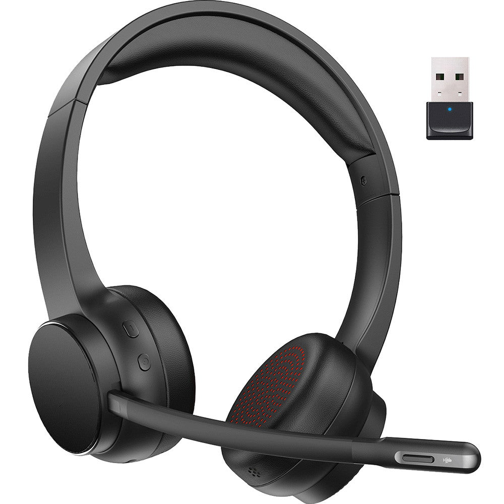 Q-connect trådløs headset m/mikrofon sort