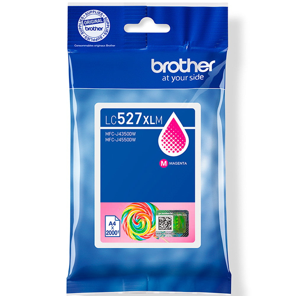 Brother LC527XLM Magenta blækpatron 2000sider