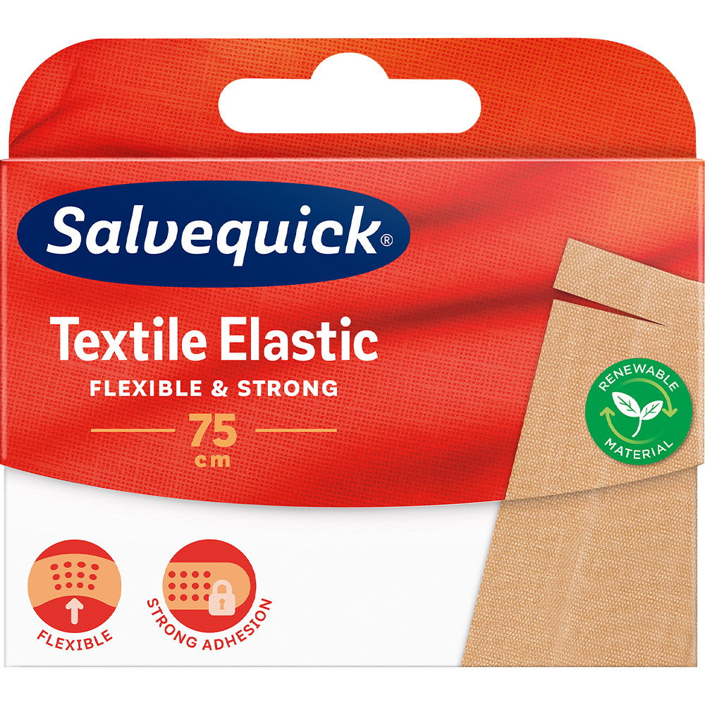 Salvequick tekstil plaster 75cm