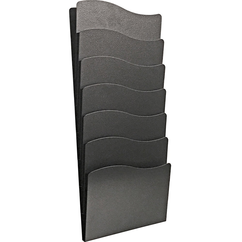 Twinco Twin brochureholder A4 7rum sort