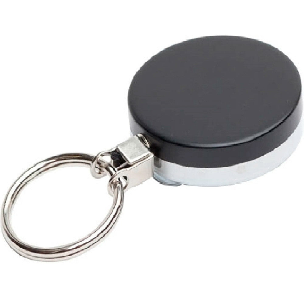CardKeep Yo-yo ID-nøgle holder med wire sort/sølv